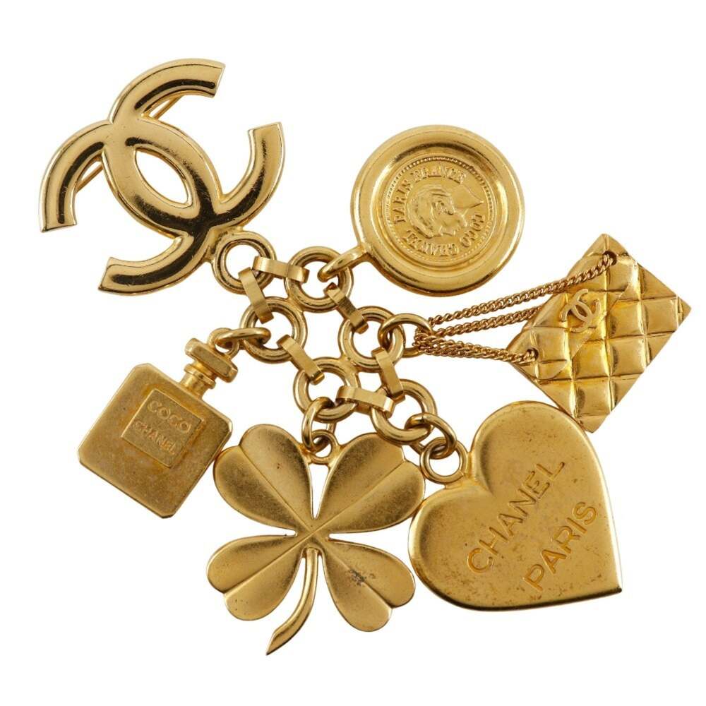 Chanel Cc Logo Brooch Metal #209863C20B